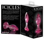 ICICLES No.79 - Rosa Buttplug av Glass