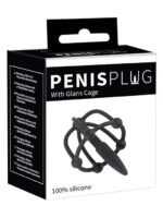 Penisplug - Dilator med glansbur - Silikon - Bilde 3