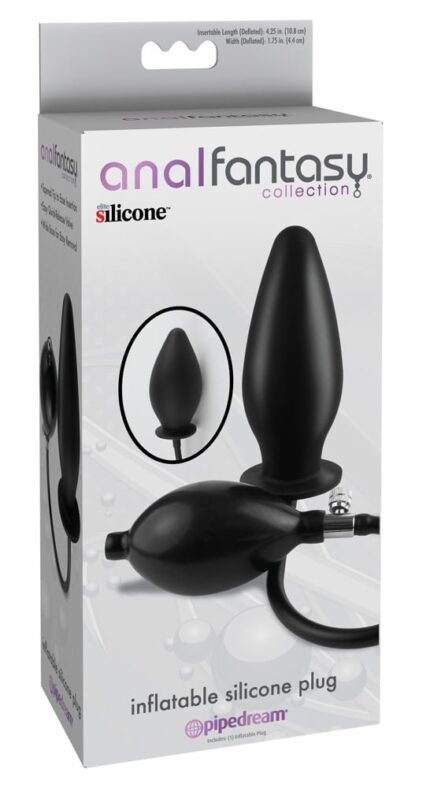 Anal Fantasy - Oppblåsbar Silikon Buttplug