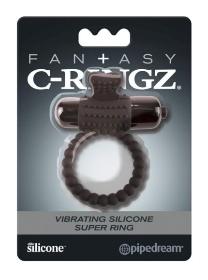 C-ringz - Super ring - Penisring med vibrering i silikon