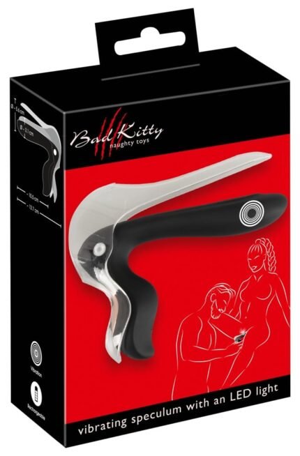 Bad Kitty - Vibrerende Spekulum med LED lys