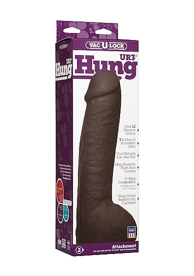 Doc Johnson - Vac-U-Lock - Hung UR3 - Sort