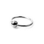 Glans Ring - Penishodering med Kule - 25 mm