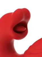 Intoyou - Mouty - Biting & Flipping - Rabbitvibrator med app - Rød - Bilde 9