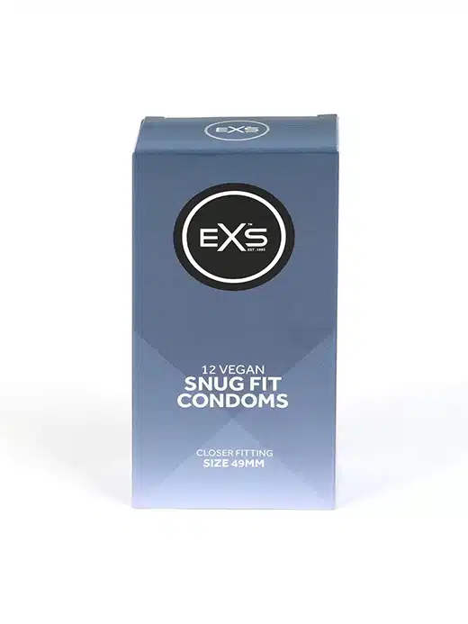 12EXSSNUG-sznug-fit-kondom-condom-sikker-Prevensjon_5 EXS - Snug fit - Kondomer 12 pk - Bilde 1