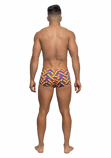 Male power - Mini short - Pride mønster