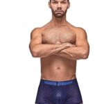 Male Power - Mini Short - Diamond Mesh