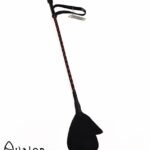Avalon - LUCAN - Ridepisk med Håndflipp - Sort