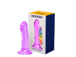 Woomy - Mooosy - Lilla glatt dildo med sugekopp