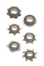 MENZSTUFF 6 pk penisringer - Sort