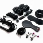 Fury - Bondagesett med 10 deler - Sort 