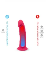 Silexd - Silikon Dildo - Model 2 - 6" Rosa - Bilde 6