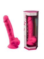 Silexd - Silikon Dildo - Model 1 - 8" - Rosa - Bilde 4