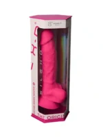 Silexd - Silikon Dildo - Model 1 - 8" - Rosa - Bilde 5