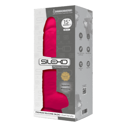 Silexd - Silikon Dildo - Model 1 - 15" - 38cm - Rosa