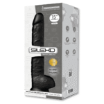Silexd - Silikon Dildo - Model 1 - 15" - 38cm - Sort