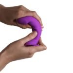 Hitsens 6 - Dual Density - Silexpan Dildo - Lilla