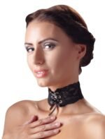 Cottelli Collection - Choker med blonder