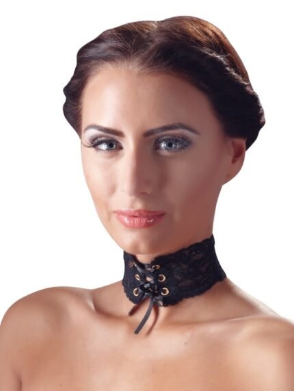 Cottelli Collection - Choker med blonder