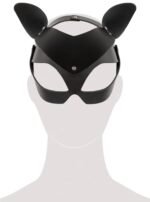 Bad Kitty - Cat Mask i fauxlær - Sort