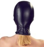 Bad Kitty - Sort og rød maske med røffe detaljer