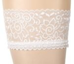 Cottelli Collection - Stay-ups med blondekant - Hvit