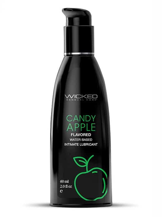252043-wicked-candy-apple-eple-glidemiddel-glide WICKED - Vannbasert Glidemiddel - Candy Apple - Eple - 60ml - Bilde 1