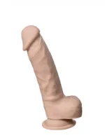 Silexd - Real skin - Dildo - Model 1 - 7" - Lys Hudfarge - Bilde 3