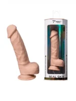 Silexd - Real skin - Dildo - Model 1 - 7" - Lys Hudfarge - Bilde 2