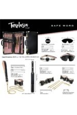 TEMPTASIA - Safe Word - Bondage kit med Oppbevaringskoffert - Sort