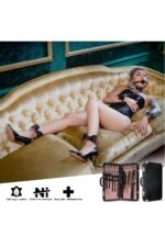 TEMPTASIA - Safe Word - Bondage kit med Oppbevaringskoffert - Sort