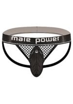 MALE POWER - Cock pit - Jock  - Sort netting
