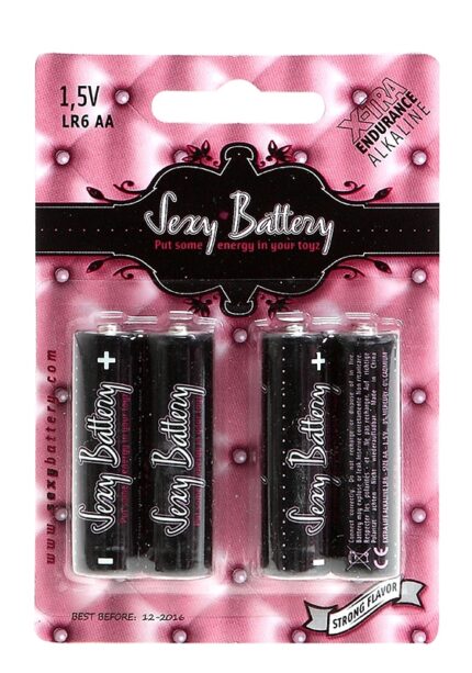 Sexy Battery - Alkaline 4 stk - AA batterier
