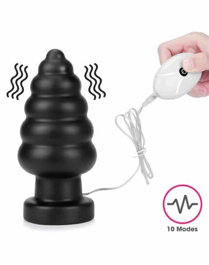 LoveToy - King Size Vibrating Anal Cracker 7" / 18 cm - sort