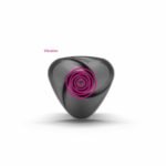 Mystim - Hearts Desire - Lay-On Vibrator med E-Stimulering - Sort