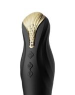 ZALO - King Black - Thrusting vibrator - sort