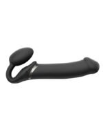 Strap-on-Me - Stroppeløs Strap On med Vibrering - X-Large - Sort