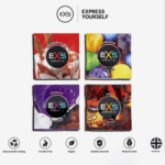 EXS - Mixed flavoured - 48 pk kondomer - Bilde 6