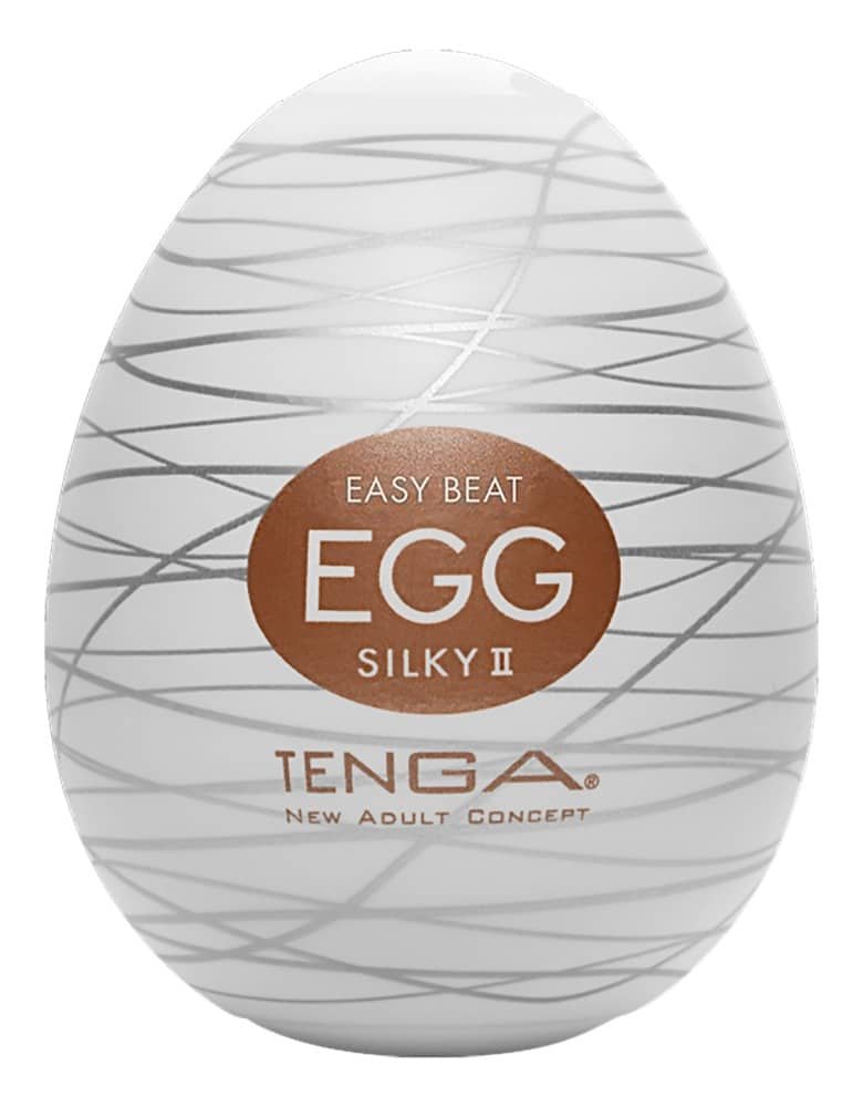 Tenga - Onaniegg - Egg Silky II - Brun Tenga - Onaniegg - Egg Silky II - Brun