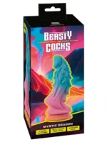 Beasty Cocks - Mystic Dragon - Silikondildo - flerfarget - Bilde 4