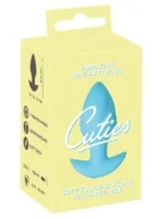 Cuties - Mini buttplugg med vibrasjon - Blå - Bilde 5
