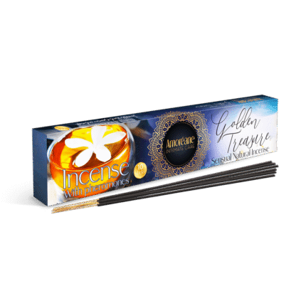 Incense - Røkelse med feromoner - Golden Treasure - Musk duft
