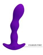 Pretty love Yale - Vibrerende analplug lilla