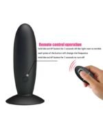 Crazy Bull - Buttplug med Fjernkontroll - Sort
