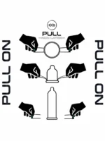 EXS - PULL - Lateksfrie kondomer - 6stk - Bilde 3