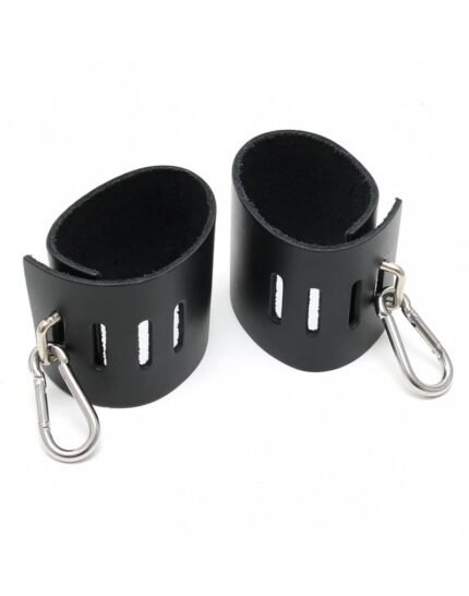 Rimba - Enkle håndcuffs med karabinkrok, sort