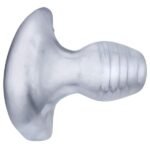 Oxballs - Glowhole-1 Fuckplug - Tunnelplug med Led - Clear frost - S 