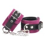 Ankelcuffs i Lær, Rosa