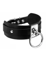 Kinky Diva - Collar med O-ring - Sort