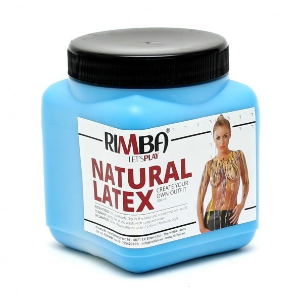 Rimba - Flytende Latex - Blå 500 ml Rimba - Flytende Latex - Blå 500 ml